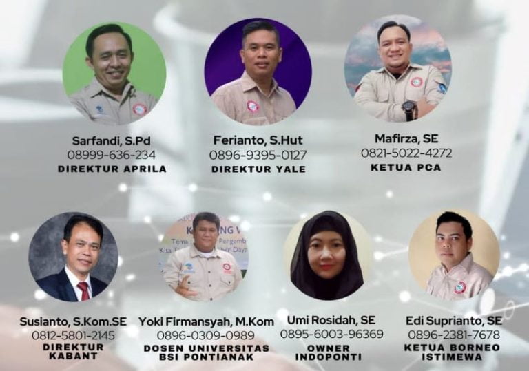 7 Fasilitator UMKM Go Online Kalbar Siap Lakukan Pendampingan Selama 6 Bulan