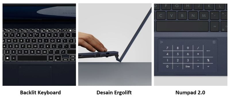 Spesifikasi Umum ASUS ExpertBook B Series