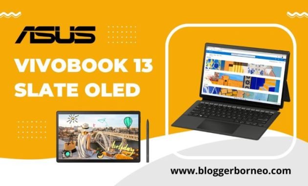 Vivobook 13 Slate OLED T3300, Laptop 2-in-1 Detachable Terbaru dari ASUS