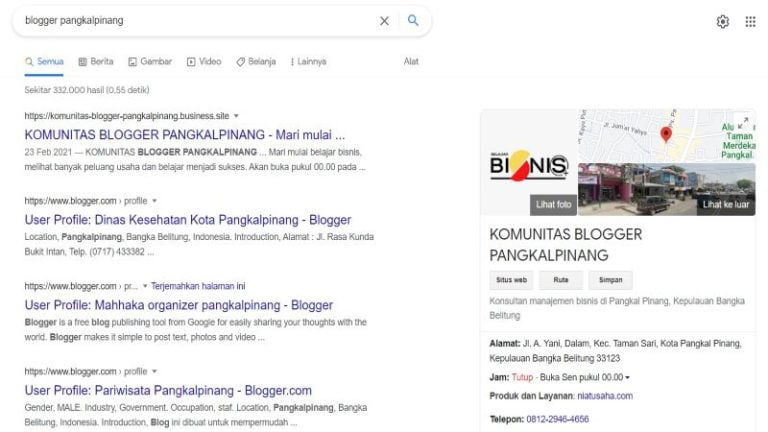 Mencari Keberadaan Blogger Pangkalpinang di Kota Timah