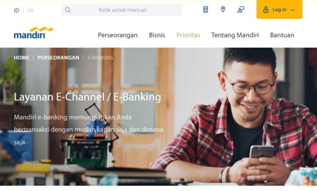 Cara Daftar Internet Banking Mandiri Lewat HP Android