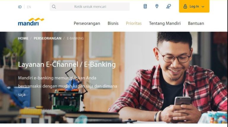 Cara Daftar Internet Banking Mandiri Lewat HP Android