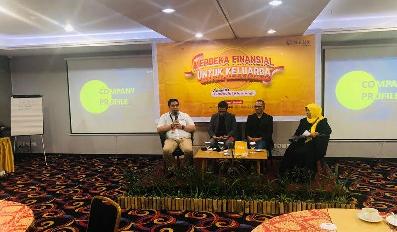 Sun Life Syariah Pontianak Customer Gathering Narasumber