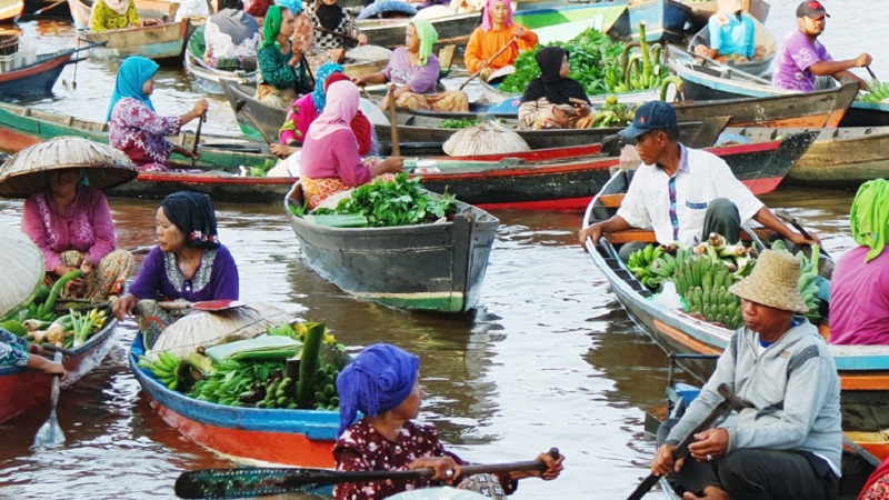 Pasar Terapung Banjarmasin