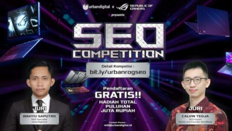 Kontes SEO ASUS ROG x UrbanDigital Menjadi Ajang Lomba Tutup Tahun 2022