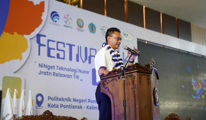 Wali Kota Pontianak Membuka Festival TIK 2022