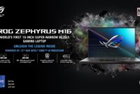 ASUS ROG Zephyrus M16 2022 GU603Z, Powerful untuk Gamers dan Konten Kreator