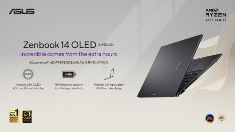 Harga dan Spesifikasi ASUS Zenbook 14 OLED (UM3402)