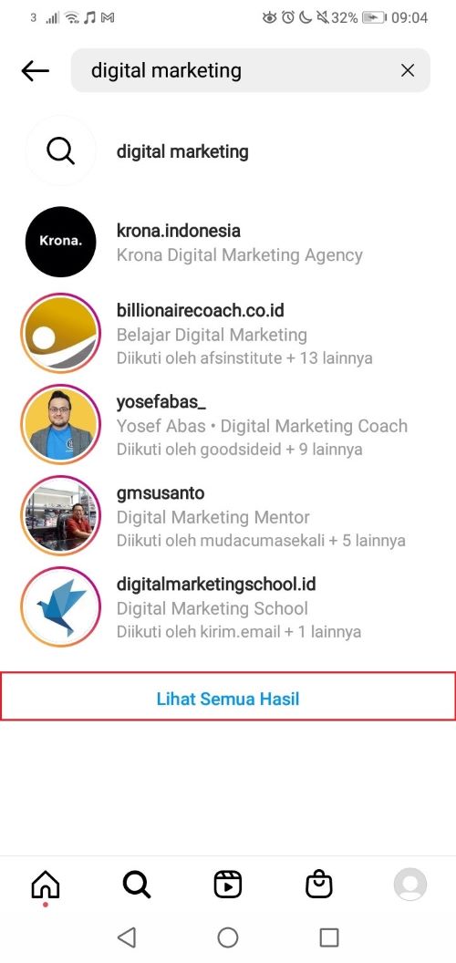 Cara Mencari Keyword di Instagram