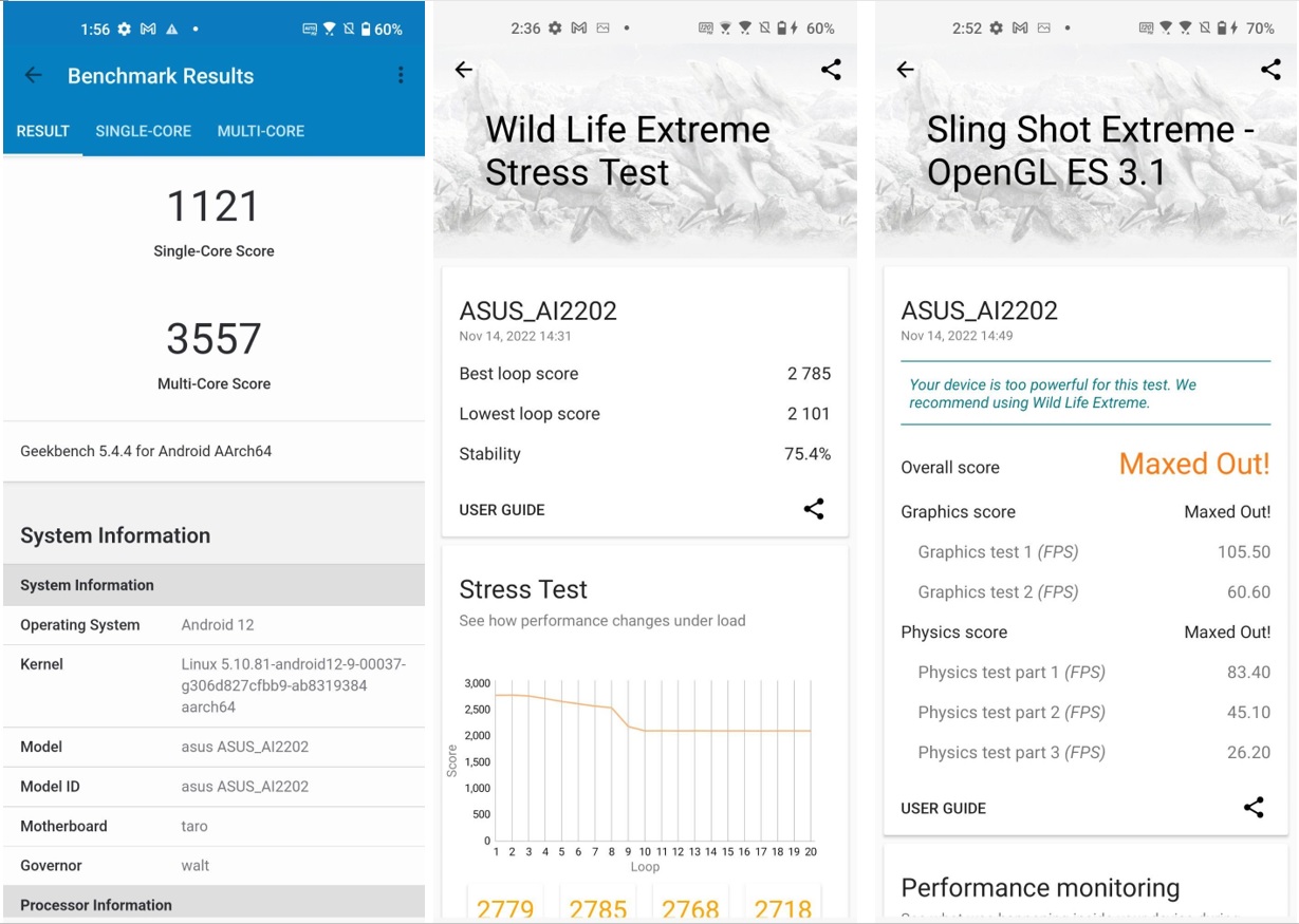 Hasil Benchmark ASUS Zenfone 9