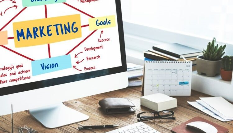 Marketing Branding Planning Vision Goals Concept