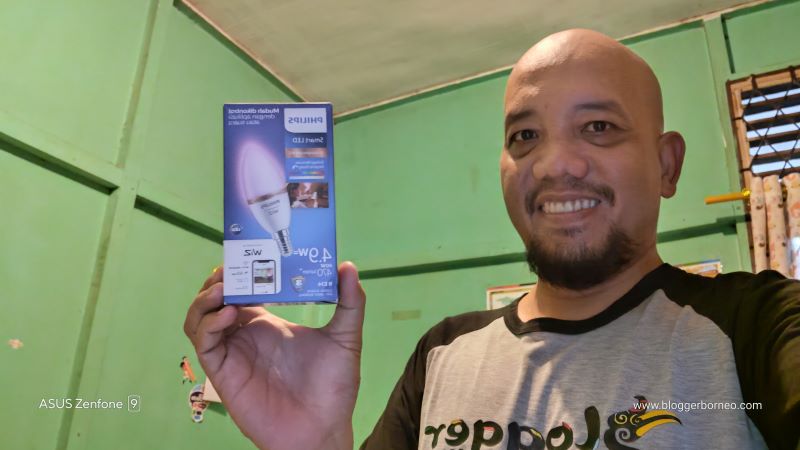 Blogger Borneo dan Lampu Philips Smart LED