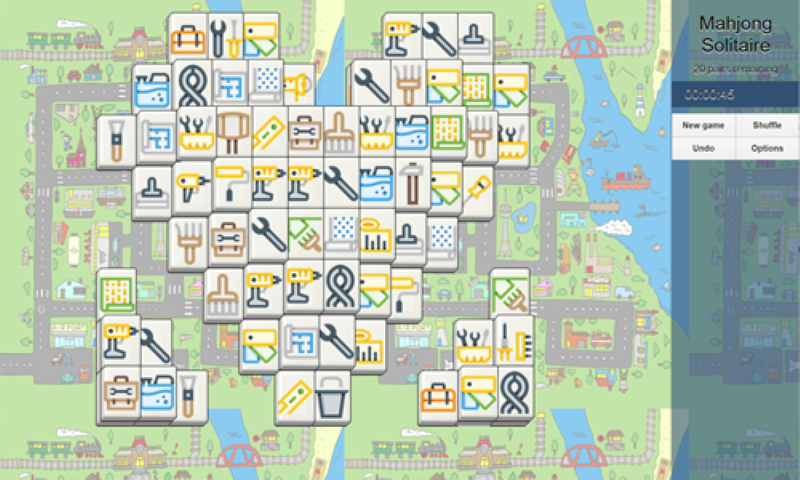 Mahjong Solitaire Game