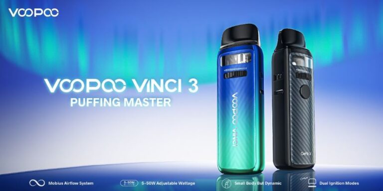 Puffing Master VOOPOO VINCI 3 Telah Resmi Tiba di Pasar Indonesia