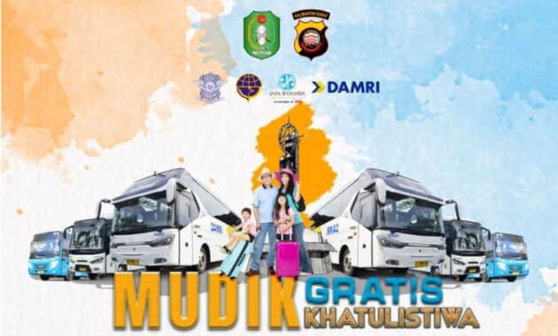 Cara Mendaftar Program Mudik Gratis Khatulistiwa Tahun 2023