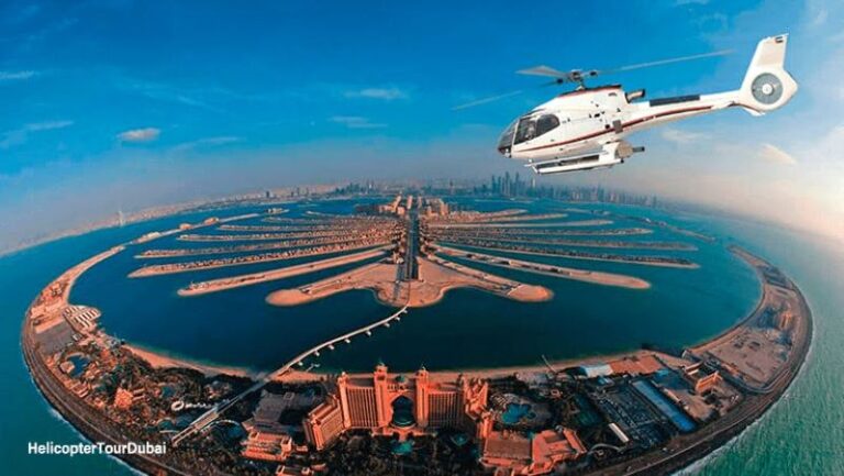Elevate Your Dubai Experience: Dinner in the Sky and Helicopter Tour Dubai
