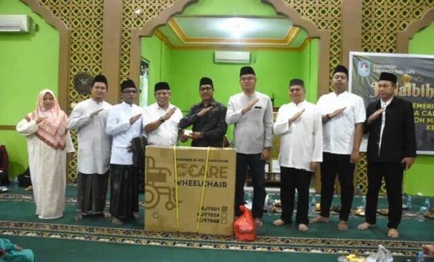 Lakukan Kunjungan Halalbihalal, Bupati Apresiasi Masyarakat Desa Rasau Jaya Satu