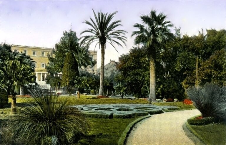 National Garden Athens Temple of Athena Nike