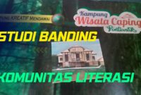 Rumah Baca Hafizh Kubu Raya Ikuti Studi Banding Komunitas Literasi 2023