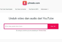 Inilah Cara Mudah Mengunduh Lagu dari YouTube Pakai Y2Mate