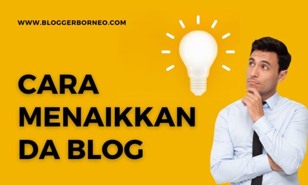 Menaikkan DA Blog Secara Cepat dalam Waktu Singkat, Apakah Bisa?