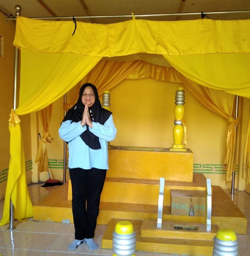 Makam Raja Kerta Moelia Tanjung Desa Teluk Pakedai Kubu Raya