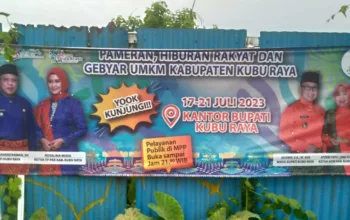 Gebyar UMKM Kubu Raya 2023, Upaya Mengangkat Potensi Produk Lokal Daerah