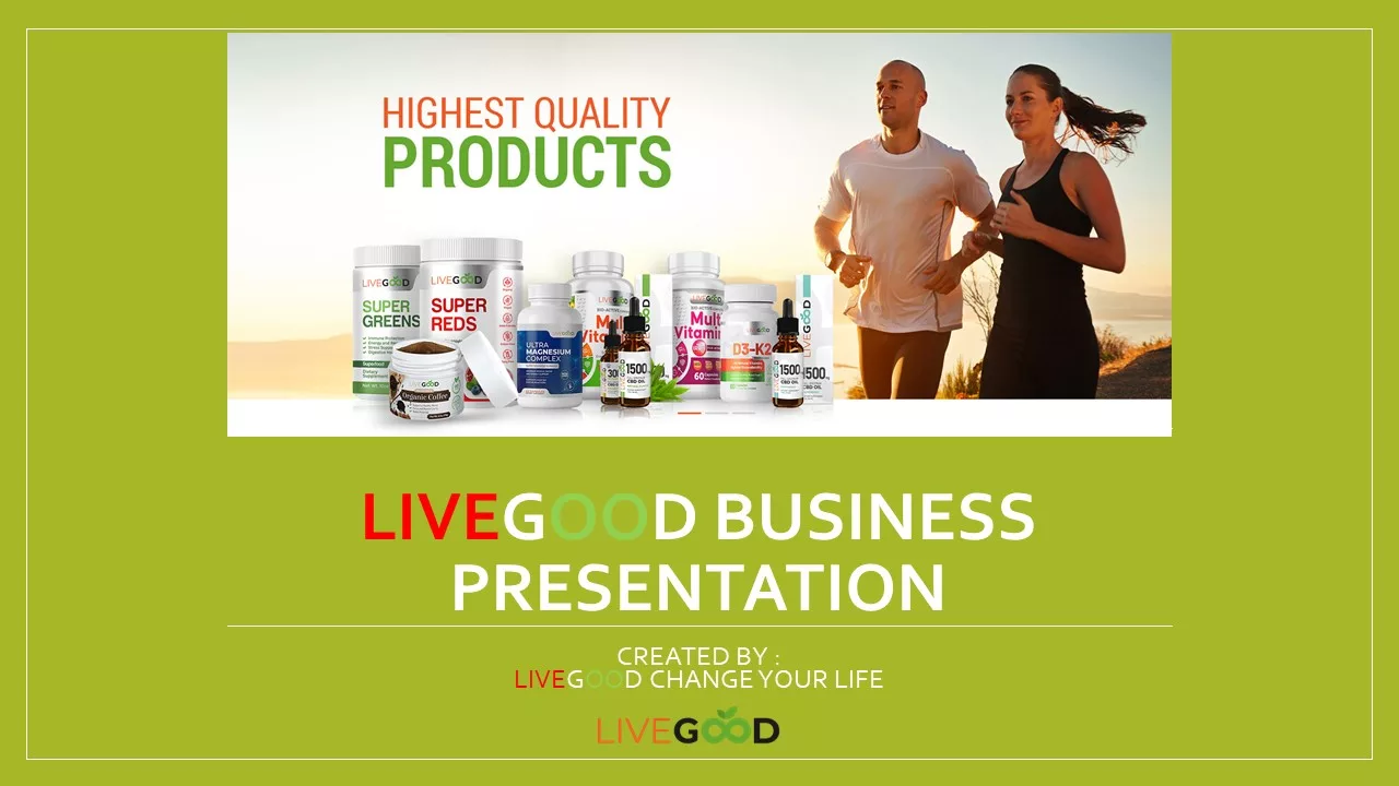 Peluang Bisnis LiveGood