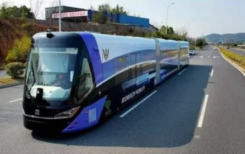 Autonomous Rapid Transit Hydrogen Pertama Tiba di Sarawak Malaysia