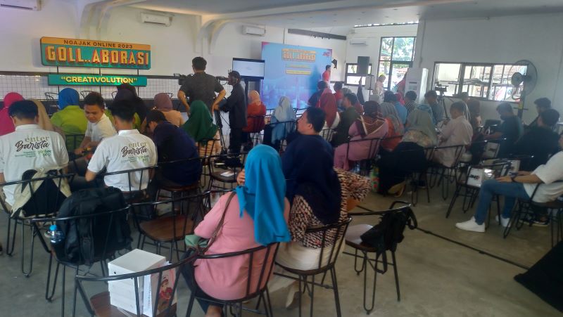 Suasana JNE Ngajak Online 2023 Pontianak