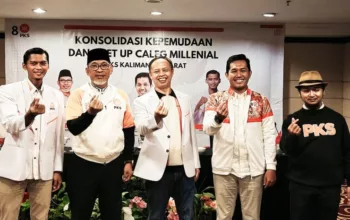Joko Widodo Hadiri Meet Up Caleg Millenial PKS Kalimantan Barat