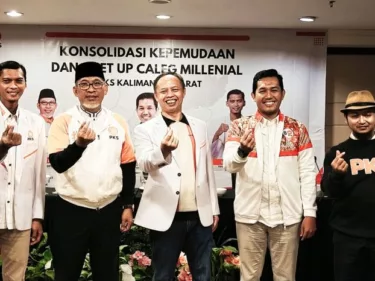 Joko Widodo Hadiri Meet Up Caleg Millenial PKS Kalimantan Barat