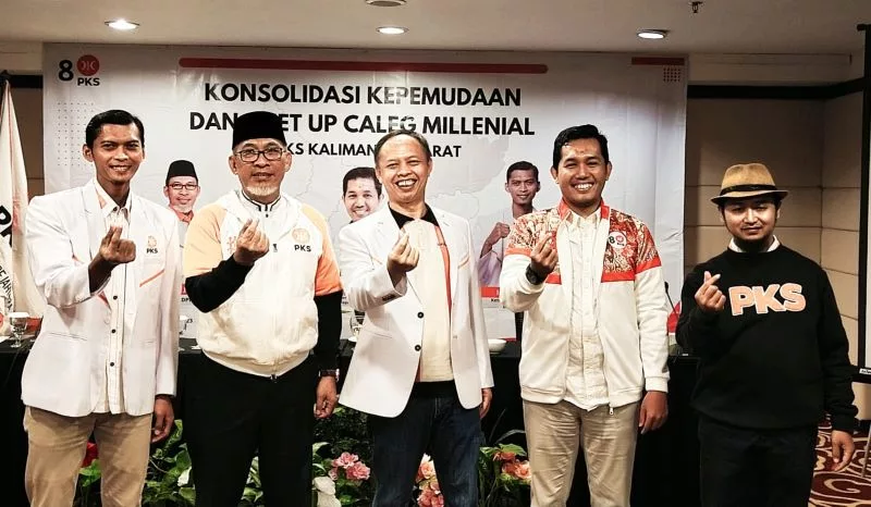 Joko Widodo Hadiri Meet Up Caleg Millenial PKS Kalimantan Barat