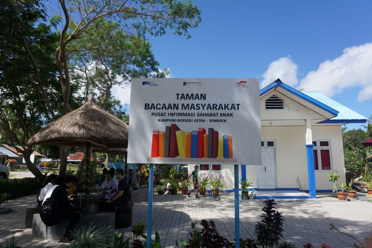 Taman Bacaan Masyarakat Kampung Berseri Astra Sonraen