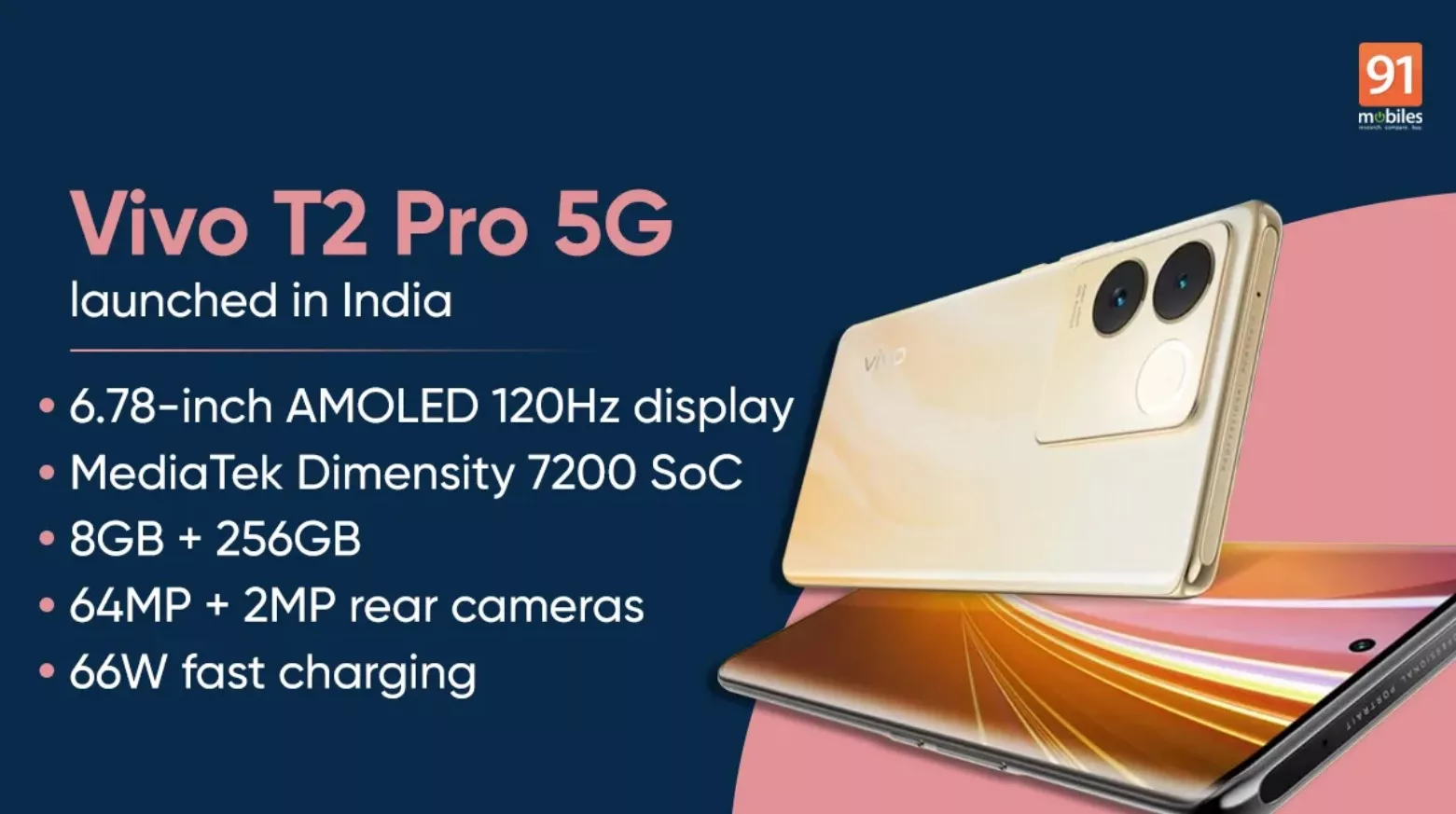 Vivo T2 Pro 5G