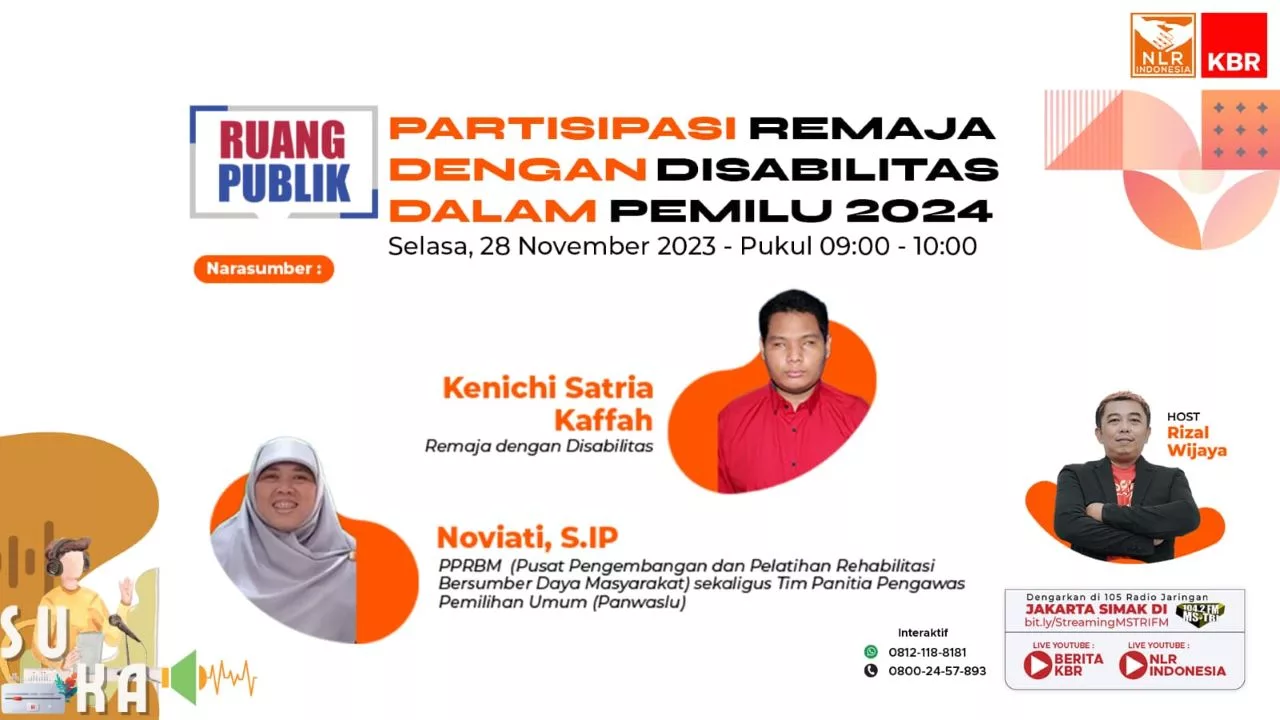 Talkshow Ruang Publik KBR Leaflet