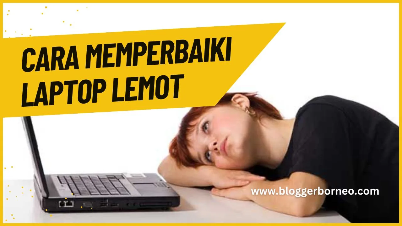 Ilustrasi Cara Memperbaiki Laptop Lemot