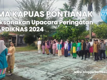 SMA Kapuas Pontianak Selenggarakan Apel Peringatan Hari Pendidikan Nasional 2024