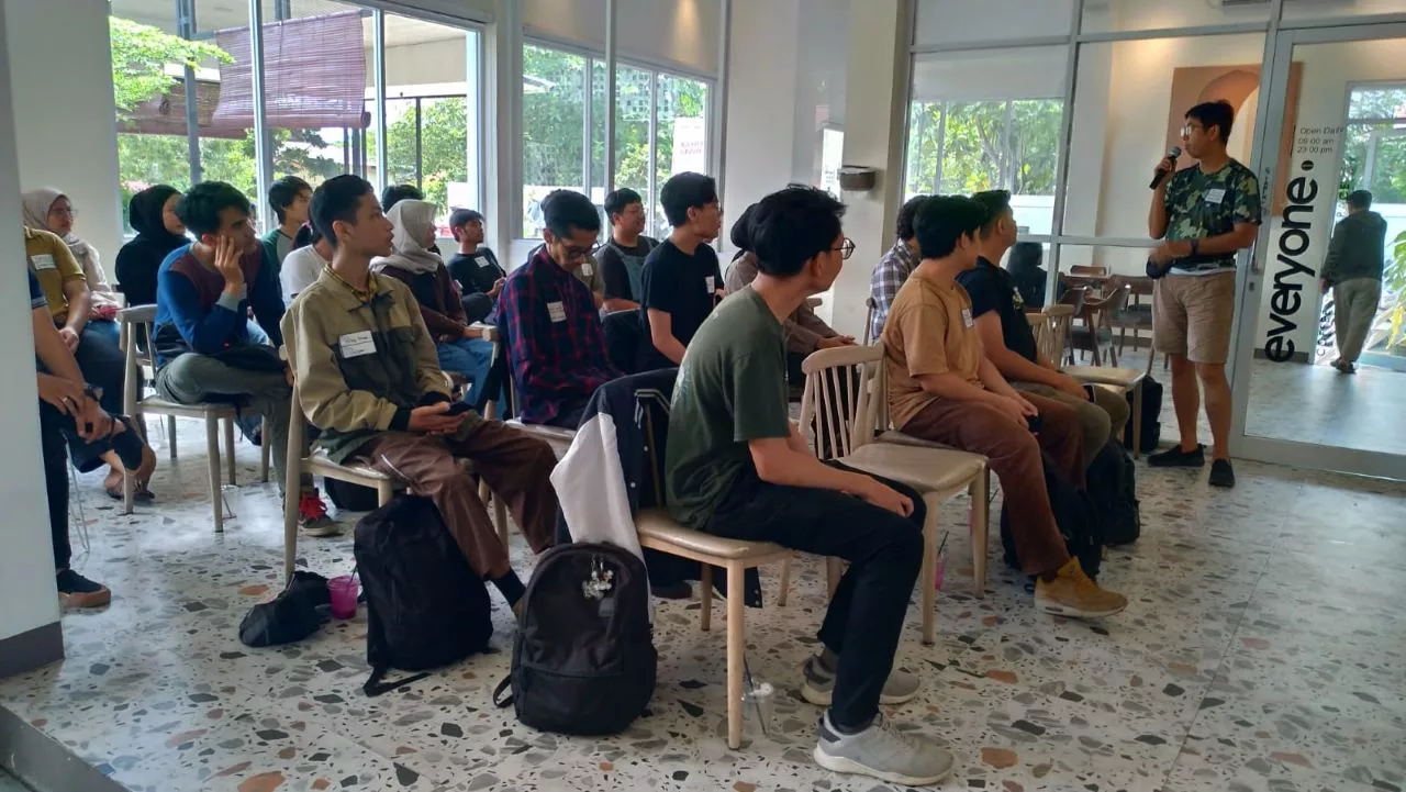 Salah Seorang Peserta Meetup Merupakan Remote Worker Perusahaan Game di Vietnam