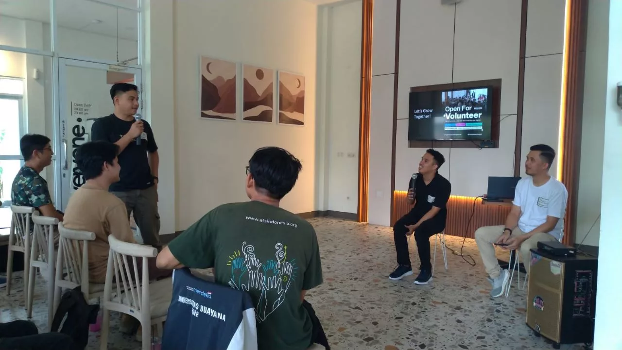 Sesi Tanya Jawab Remote Worker Pontianak Meetup 4.0