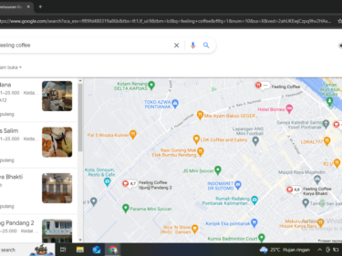 Feeling Coffee Local SEO Google Maps