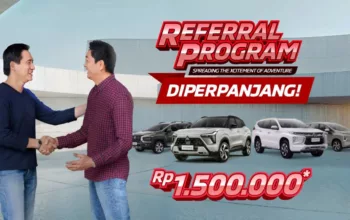 Cara Mendapatkan 1,5 Juta dari Program Referral Mitsubishi Motors