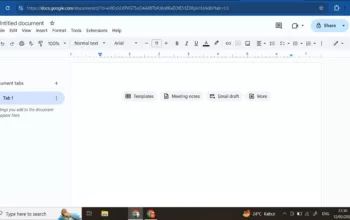 Tutorial Menggunakan Google Docs untuk Tingkatan Dasar