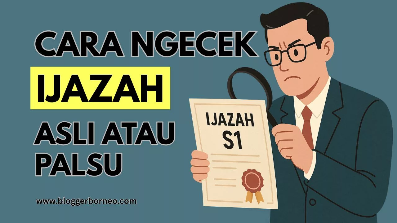 Cara Memastikan Ijazah S1 Asli atau Palsu