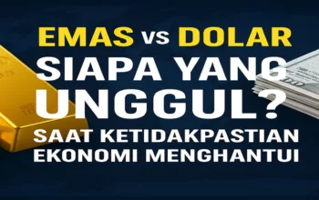 Emas vs Dolar: Siapa yang Unggul Saat Ketidakpastian Ekonomi Menghantui?