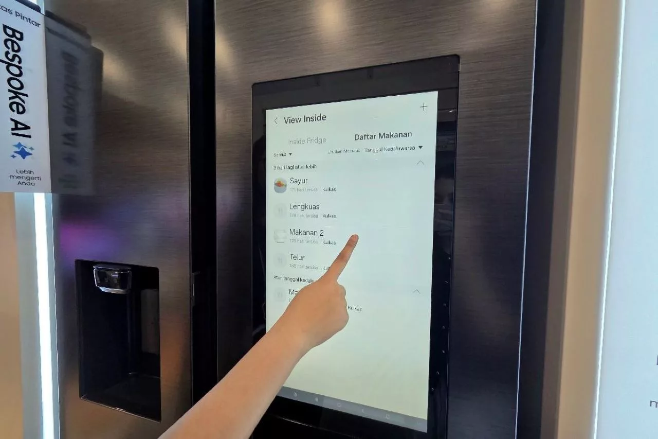 Teknologi Pendingin Digital Inverter dan AI Energy Mode Kulkas Samsung Berspoke AI