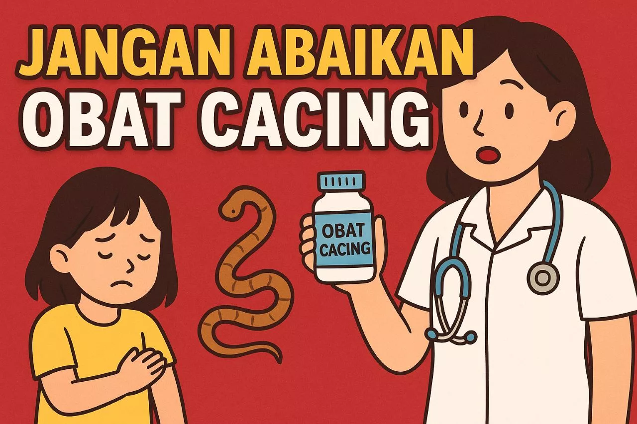 Jangan Abaikan Obat Cacing untuk Anak