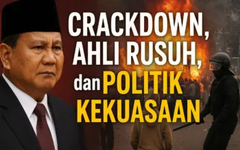 Crackdown, Ahli Rusuh, dan Politik Kekuasaan di Era Prabowo