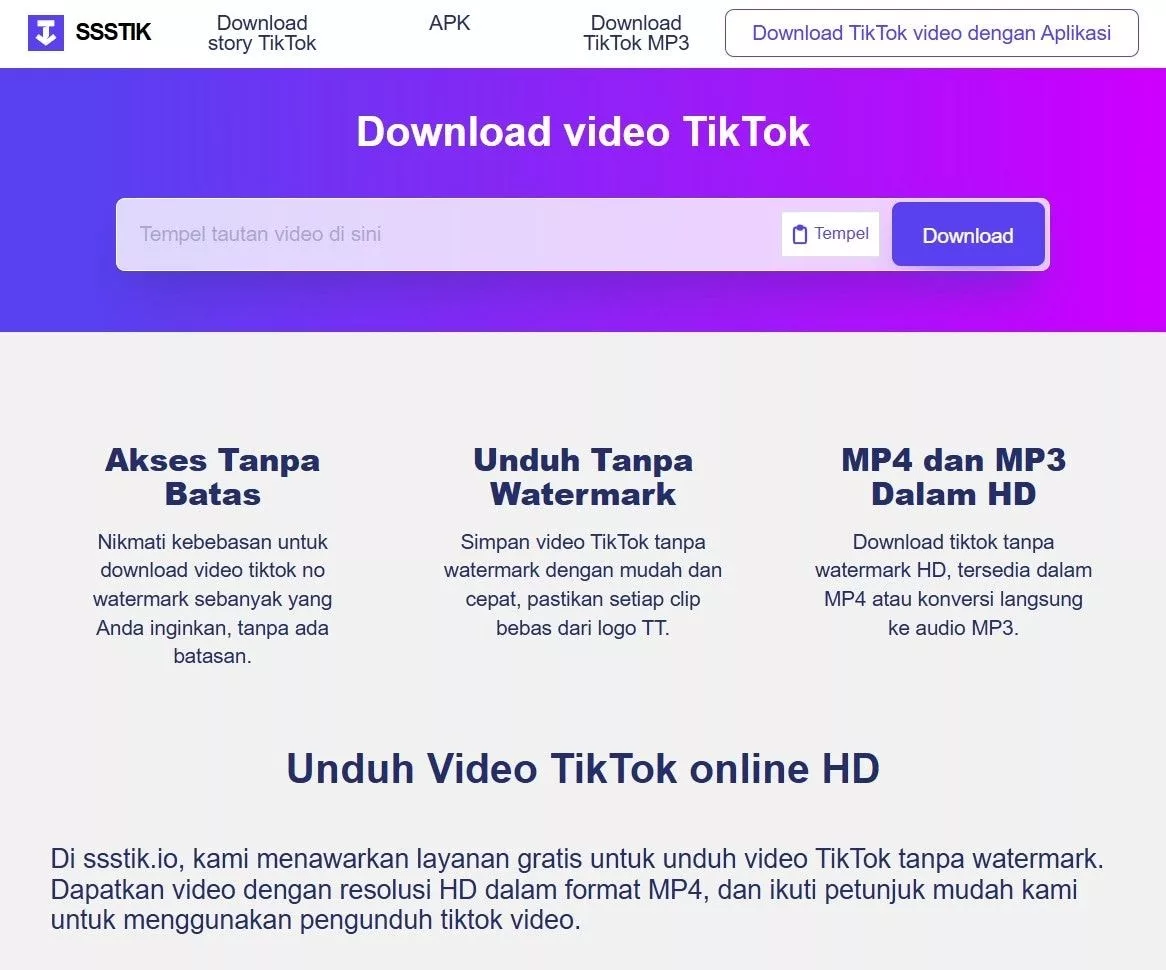 Fitur Aplikasi Edit Video TikTok Tanpa Watermark