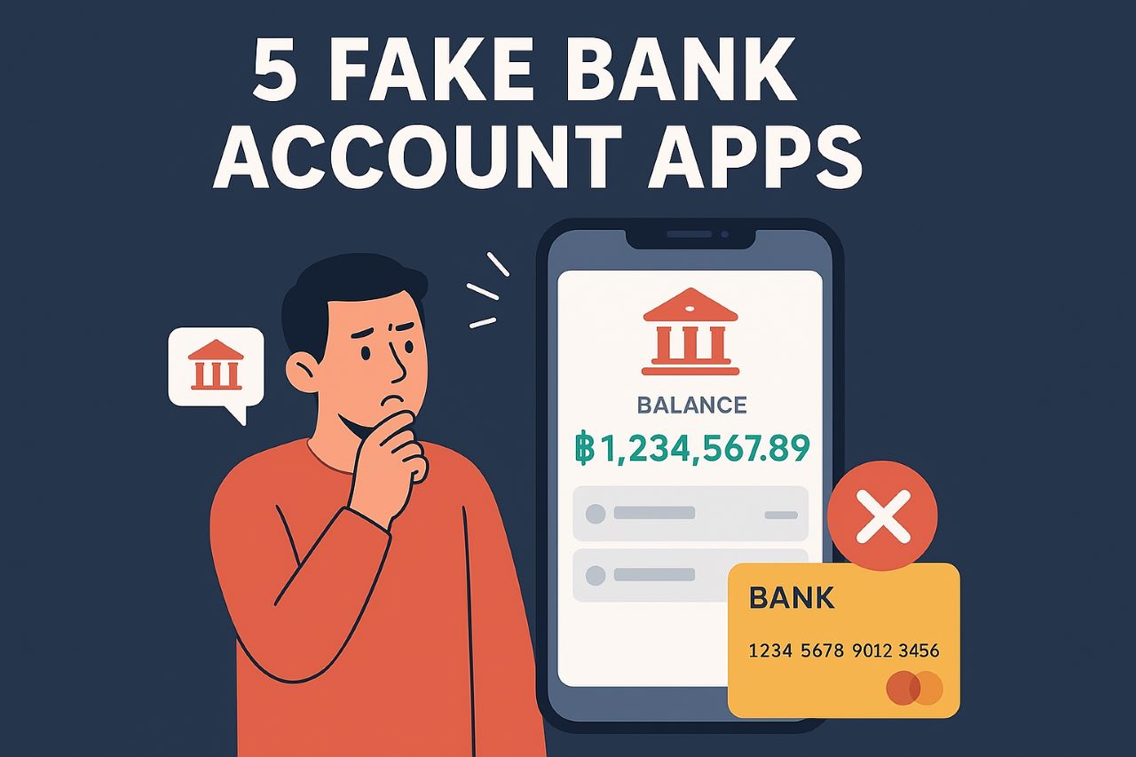 Fake Bank Account Apps